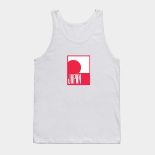 Japan Country Symbols Tank Top